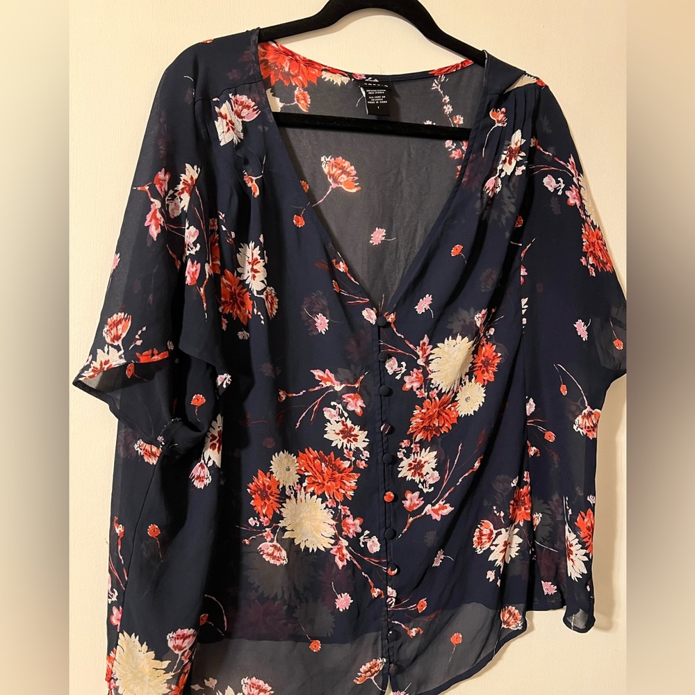 Torrid blue top